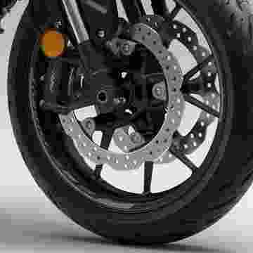 Honda CB750 Hornet - Jant Çıkartma Seti (NHC64M Mat Iridium Gray Metallic)