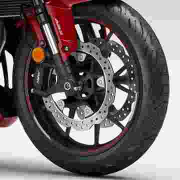 Honda CBR500R - Jant Çıkartma Seti (17″) Indi Grey Metallic