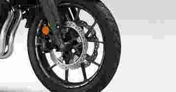 Honda NX500 - Jant Çıkartma Seti (19″ Ön) Matte Crypton Silver Met.