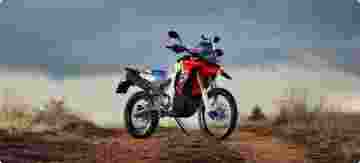 CRF250 Rally’de 300.000 TL’ye kadar vade farksız 12 ay taksit fırsatı.