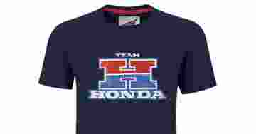 Honda H Logolu Lacivert T-Shirt